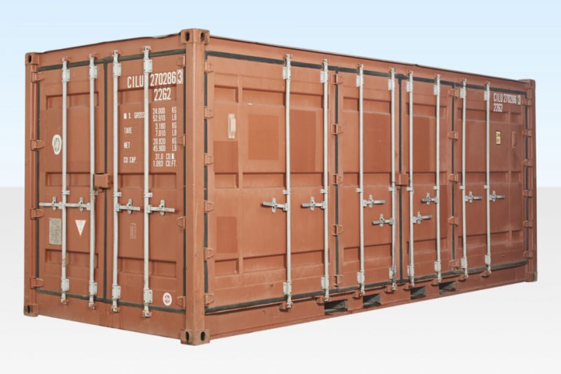 Used 20ft Open Side Steel Container - Image 6