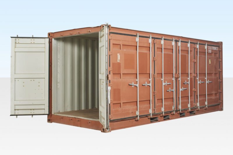 Used 20ft Open Side Steel Container - Image 5