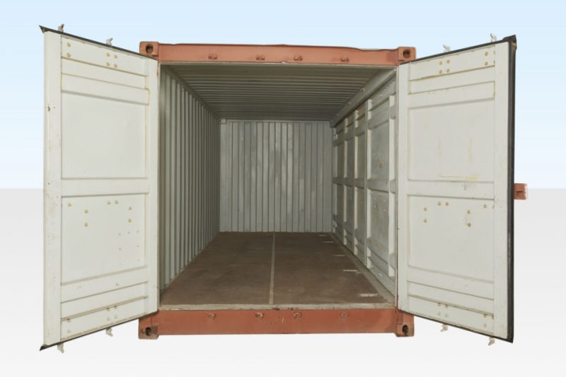 Used 20ft Open Side Steel Container - Image 4