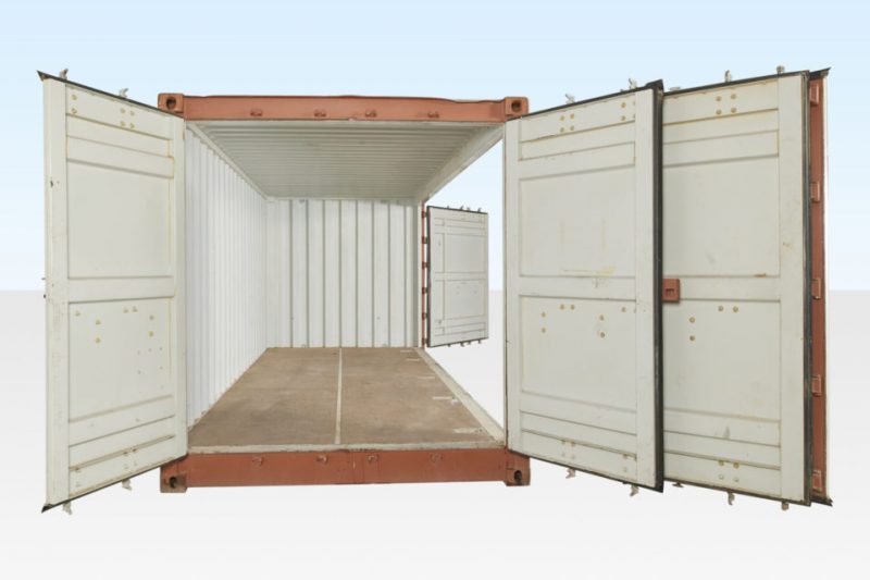 Used 20ft Open Side Steel Container - Image 3