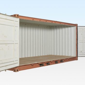 Open Side Steel Container