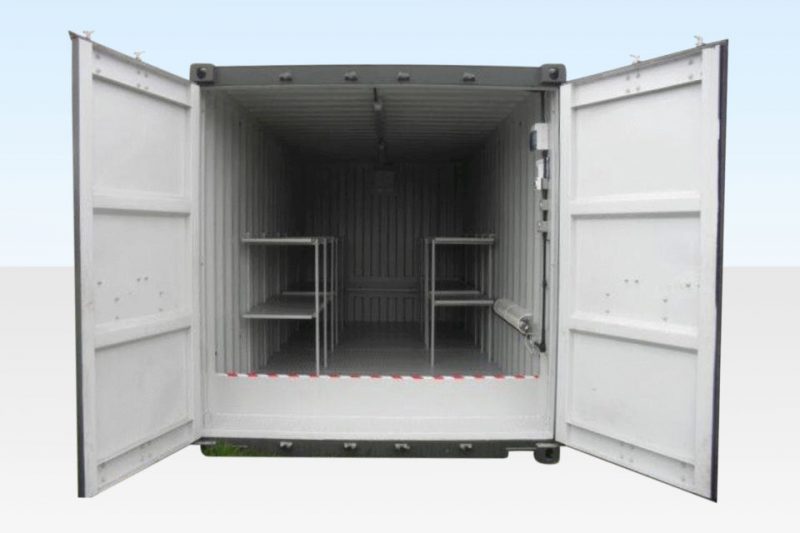 20ft x 8ft Raised Bunded Store for Hire - Image 2