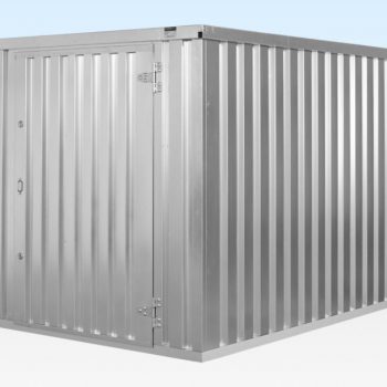 3m x 2.1m Flatpacked Store for Hire (Galvanised) - Image 3