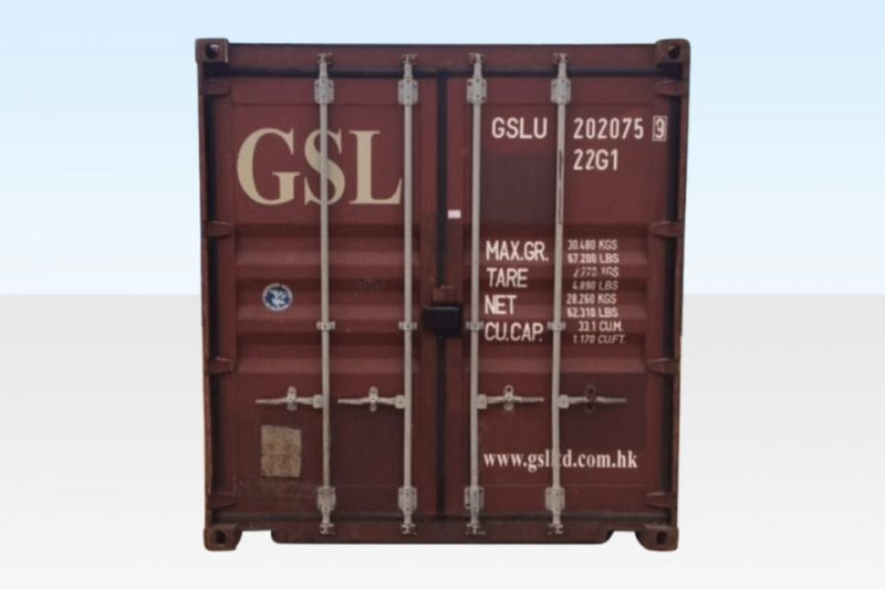 20ft x 8ft Used Cargo-worthy Dry Van - Image 3