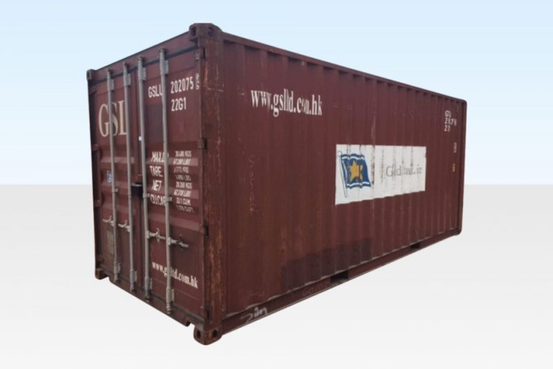 20ft x 8ft Used Cargo-worthy Dry Van