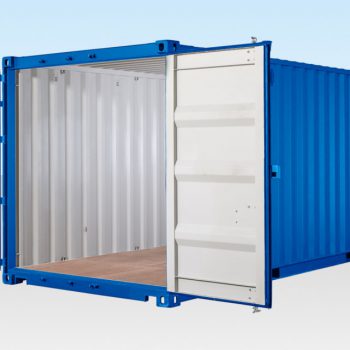 40ft Shipping Container Blue (RAL 5013) - Image 4