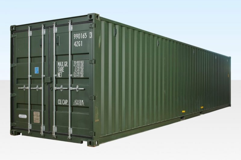 40ft Shipping Container Green