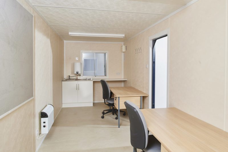 8ft Steel Office/Canteen